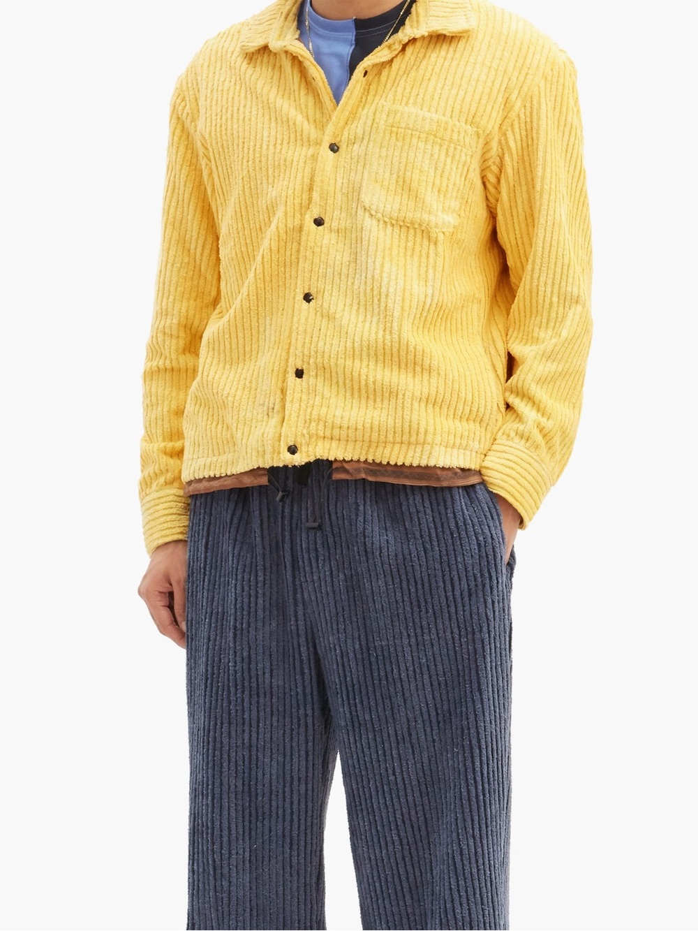 Post-Imperial Yellow Corduroy Jacket